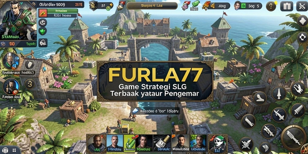 Tampilan gameplay SLG FURLA77 yang menarik dan interaktif.