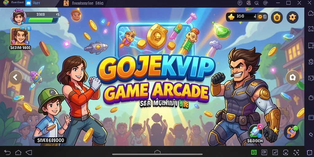 Screenshot menampilkan gameplay seru dan menarik dari GOJEKVIP.