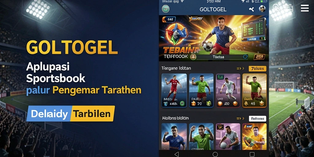 Screenshot gameplay GOLTOGEL menampilkan taruhan olahraga seru dan interaktif.