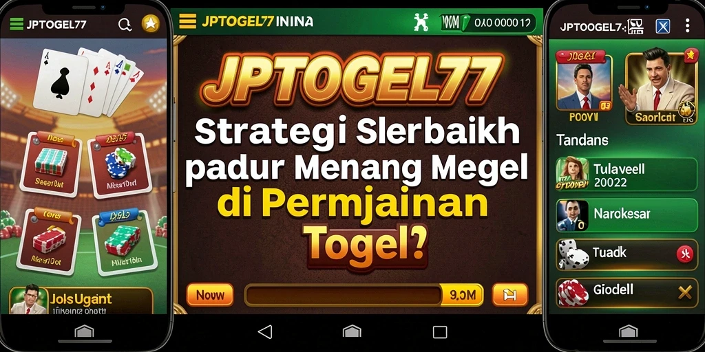 Tampilan gameplay menegangkan dan strategi canggih di JPTOGEL77.