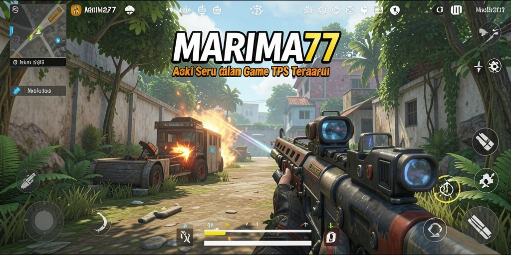 Tampilan gameplay MARIMA77 yang seru dan mendebarkan.