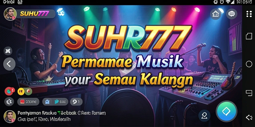 Tampilan gameplay menarik di SUHU777 dengan berbagai pilihan lagu.